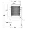 60l Enigma Folding Outdoor Waste Bin